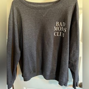 Like New Bad Moms Club Women’s Sweater  XL